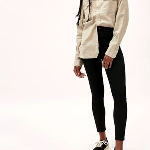 Everlane The Authentic Stretch High-Rise Skinny Black